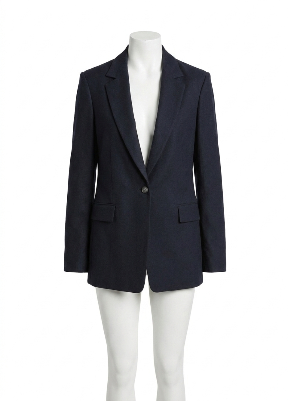 NEW VINCE linen blend single breasted blazer in 436 mar